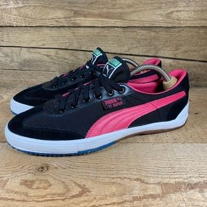 PUMA TT Super shoes Black Suede Women’s Sz 11